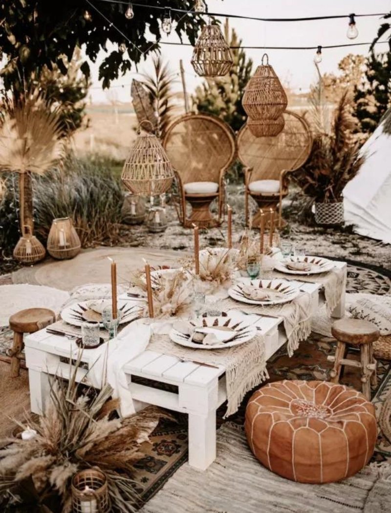 Boho Chic Wedding Decor Ideas