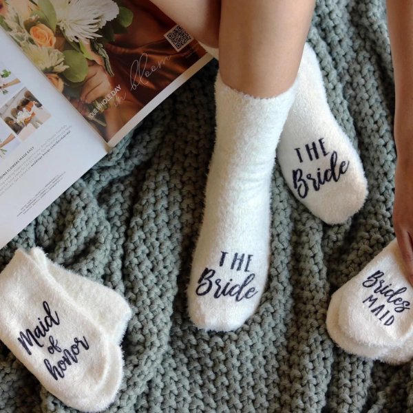 Bridesmaids Gifts Christmas Festive Edition - socks