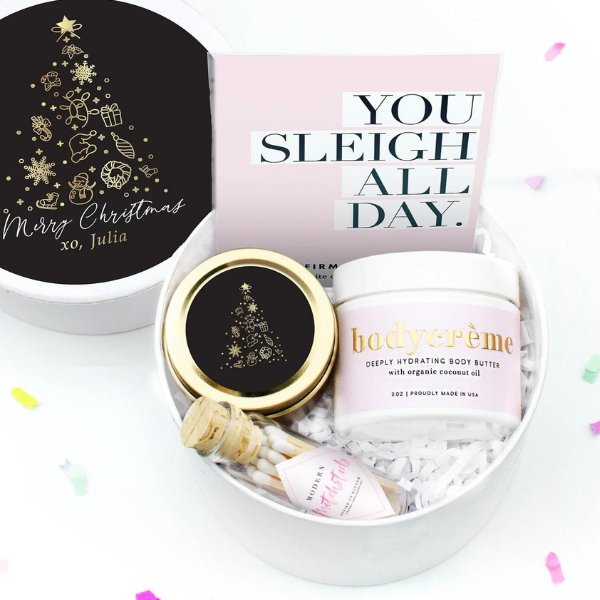Bridesmaids Gifts Christmas Festive Edition - sleigh all day