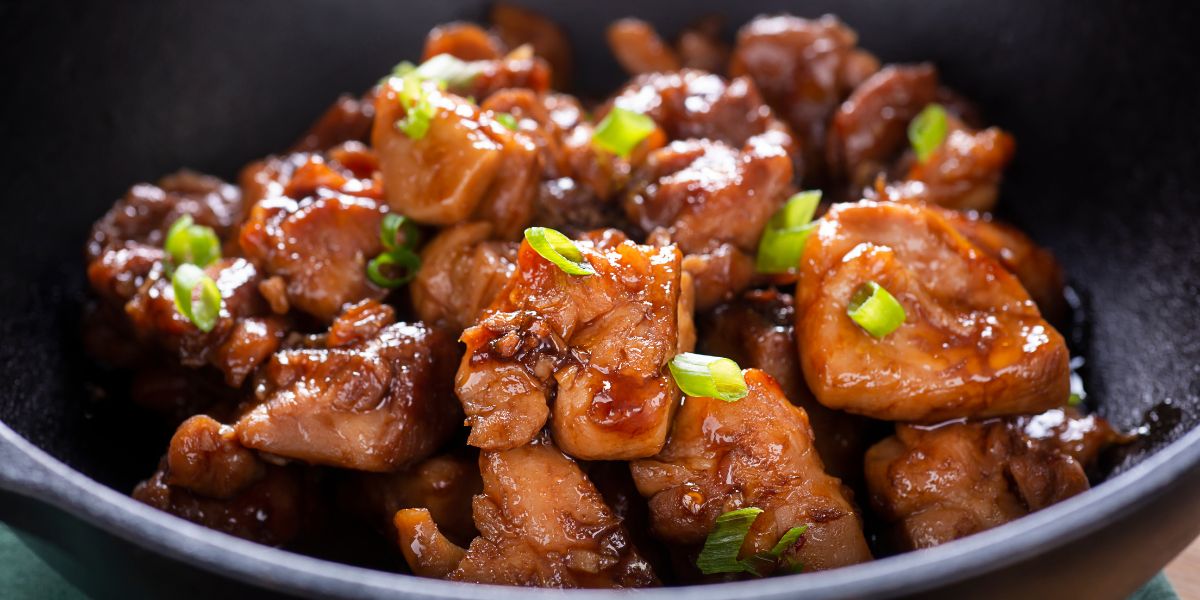 Easy One Pot Recipes For Entertaining (Slow Cooker): Top 7 - BOURBON CHICKEN