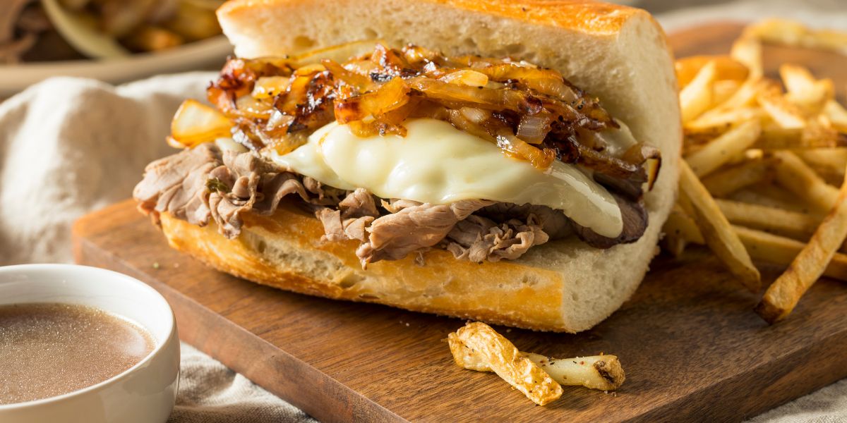 Easy One Pot Recipes For Entertaining (Slow Cooker): Top 7 - FRENCH DIP