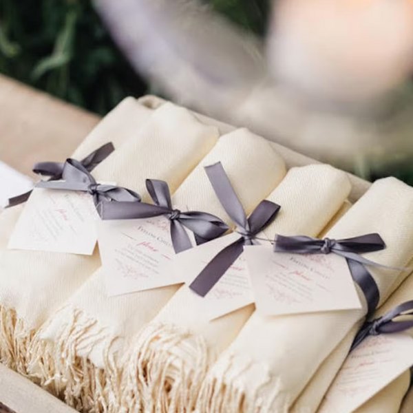 Wedding Favors Under $5 That Your Guests Will Love - custom shawl