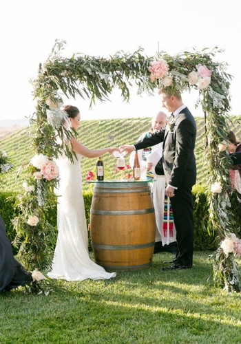 Wedding Unity Ceremony Styles  - wine ceremony