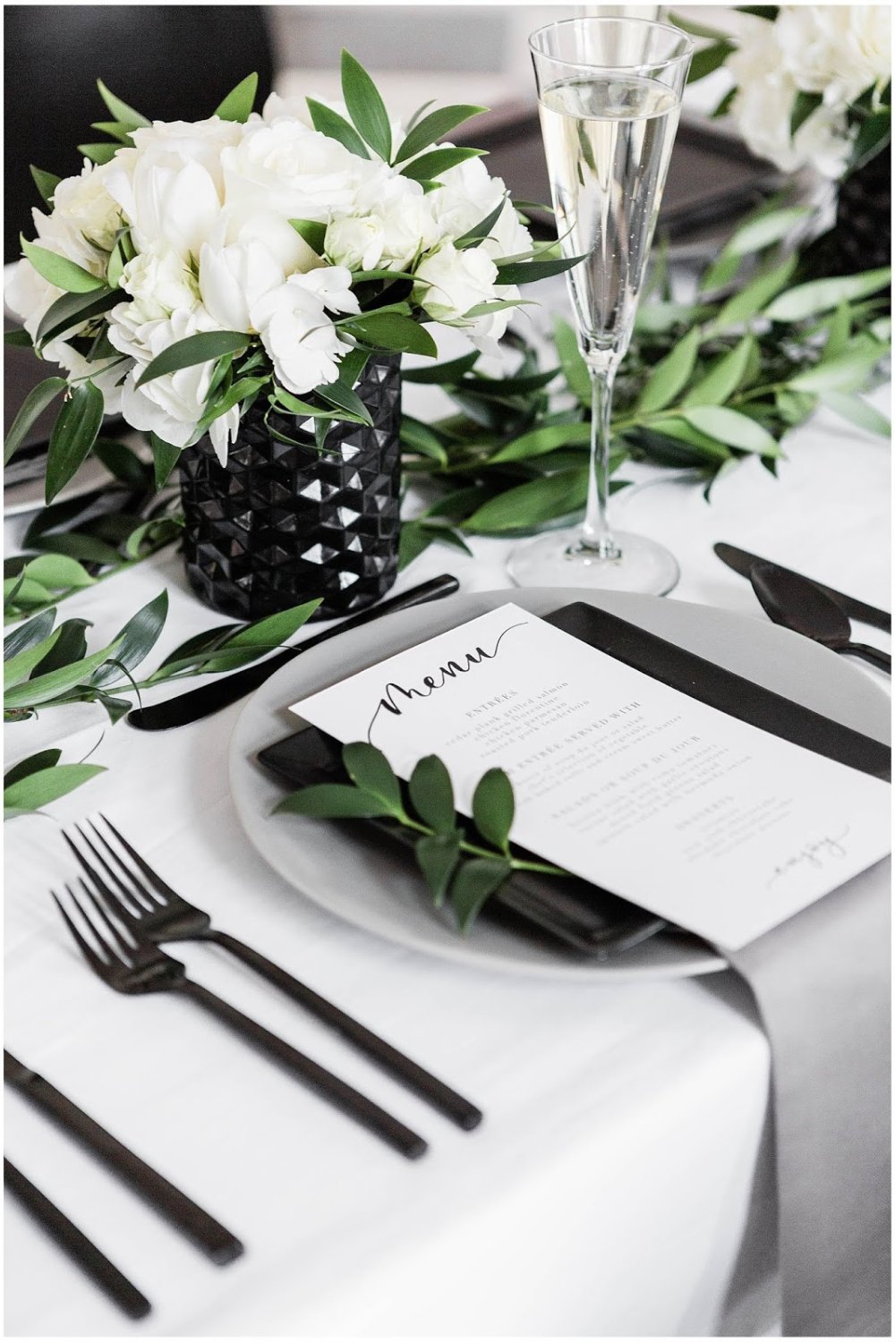 Black and White Wedding Designs