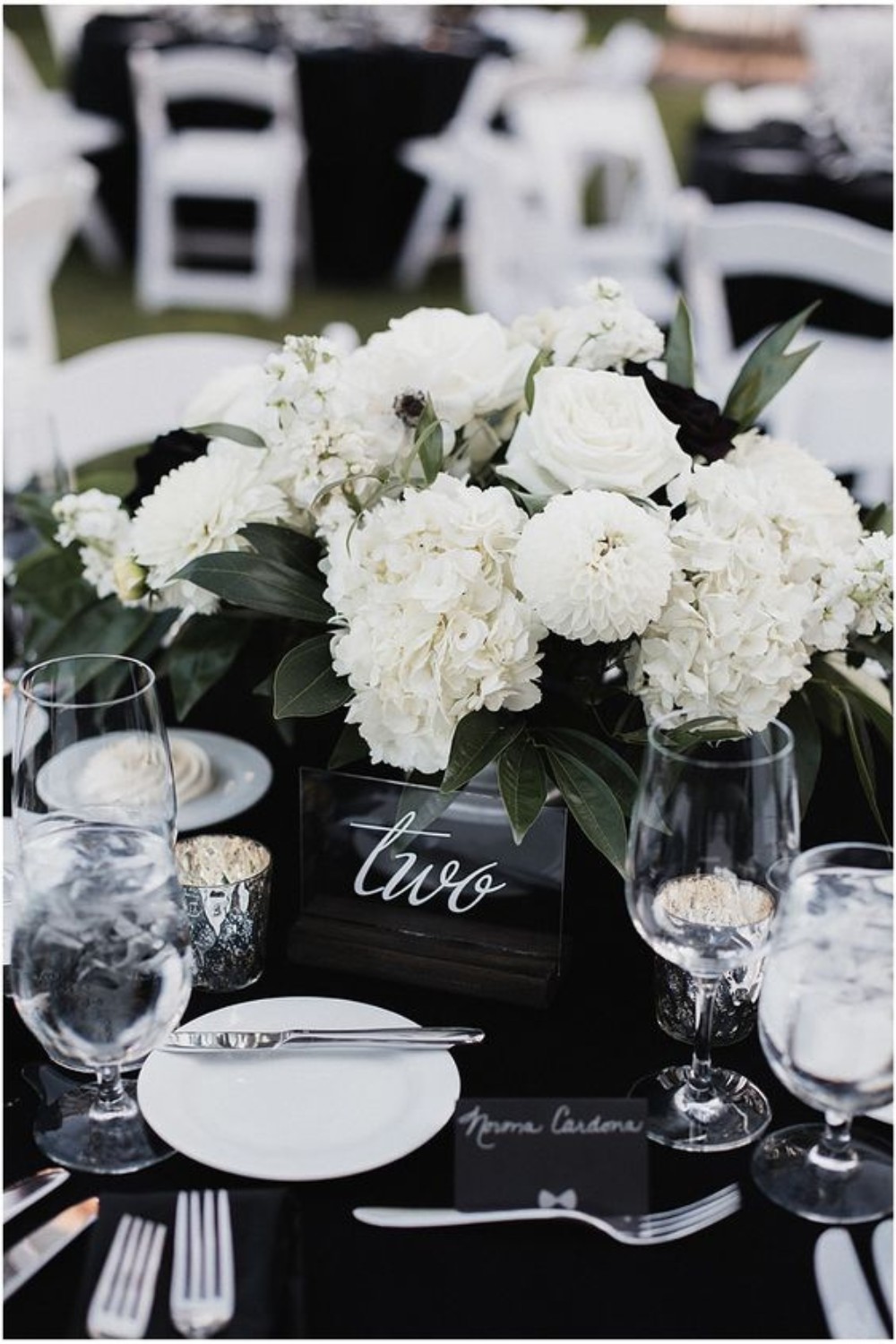 Black and White Wedding Designs