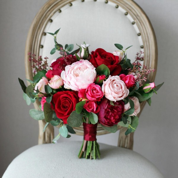 Silk Wedding Bouquet Designs