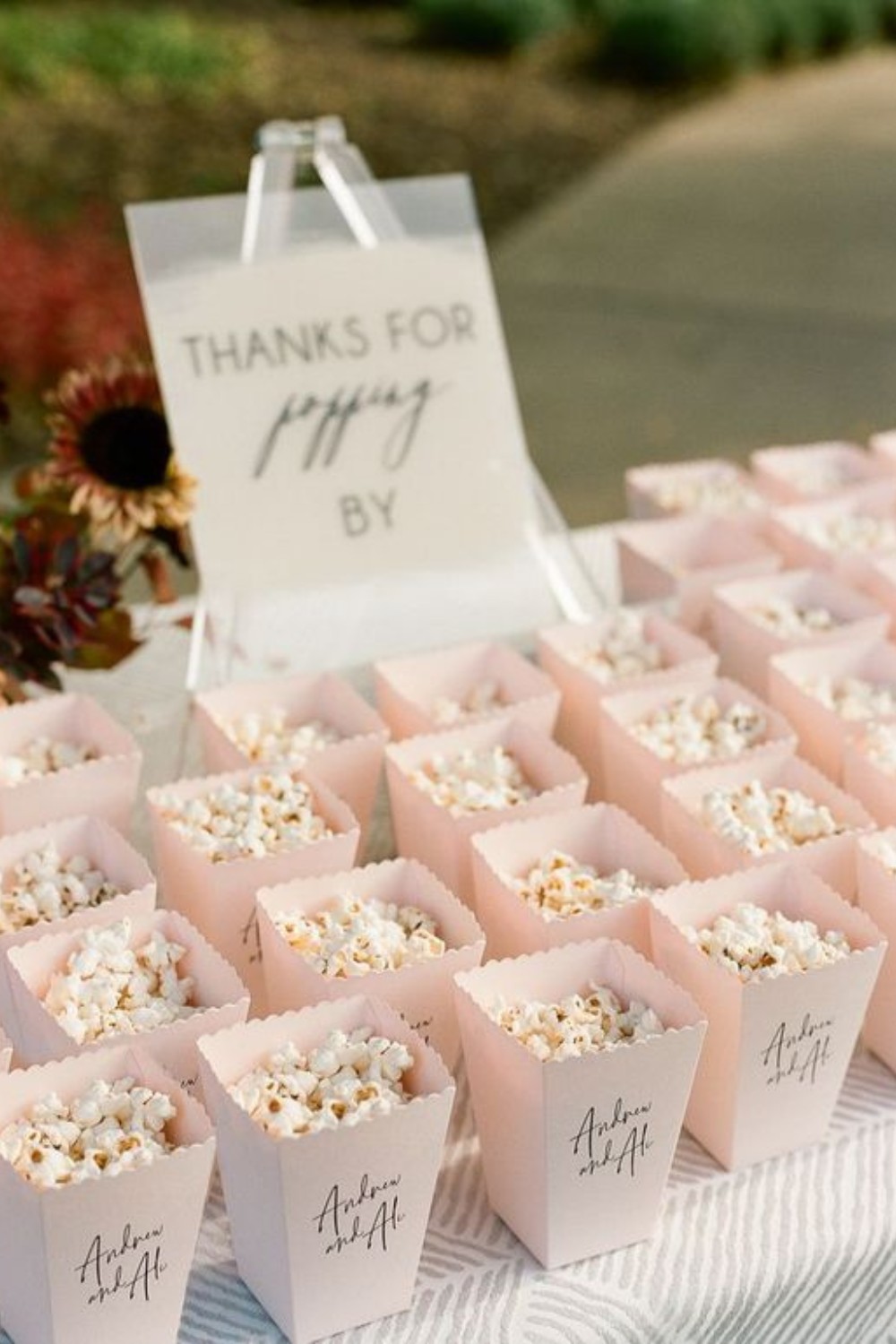 Wedding Cake Alternatives - popcorn