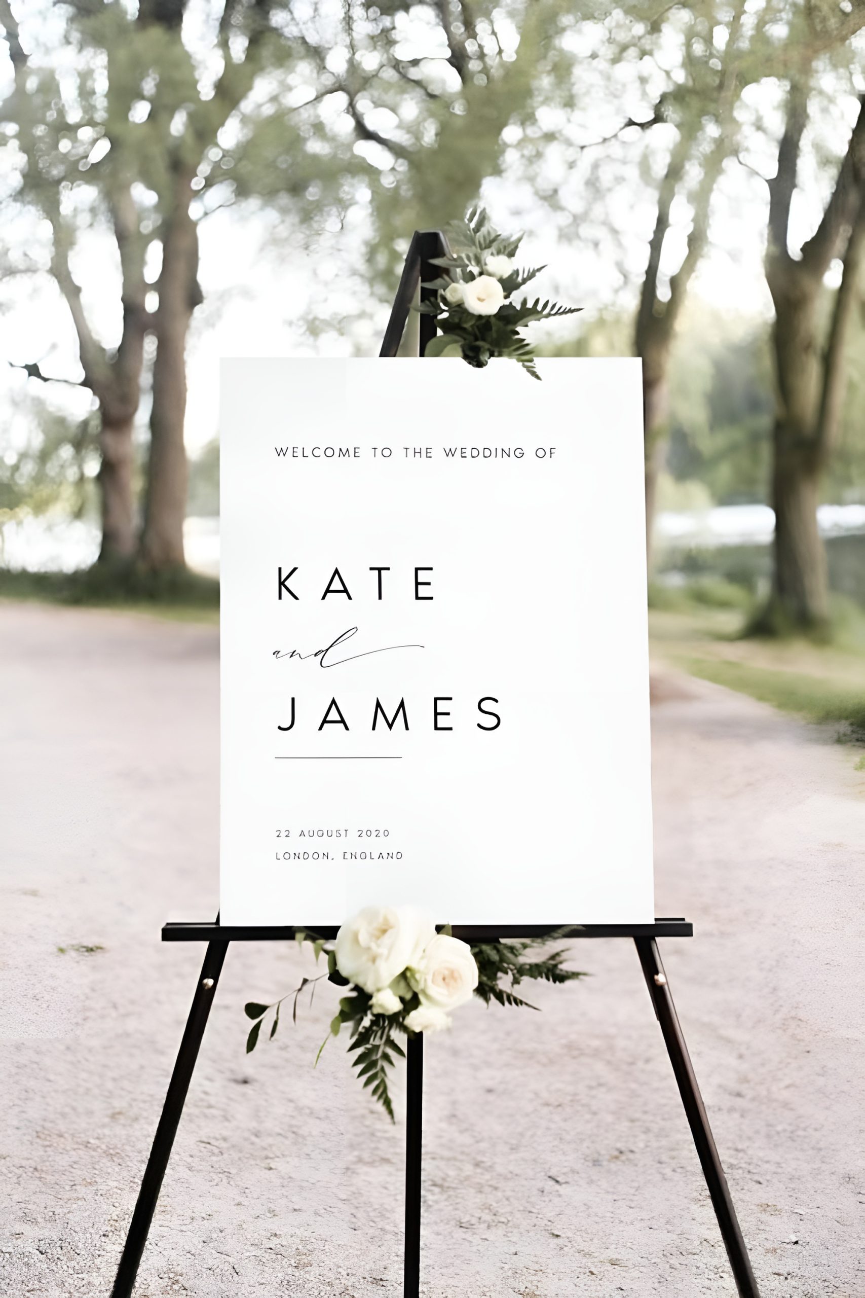 Wedding Welcome Sign Ideas