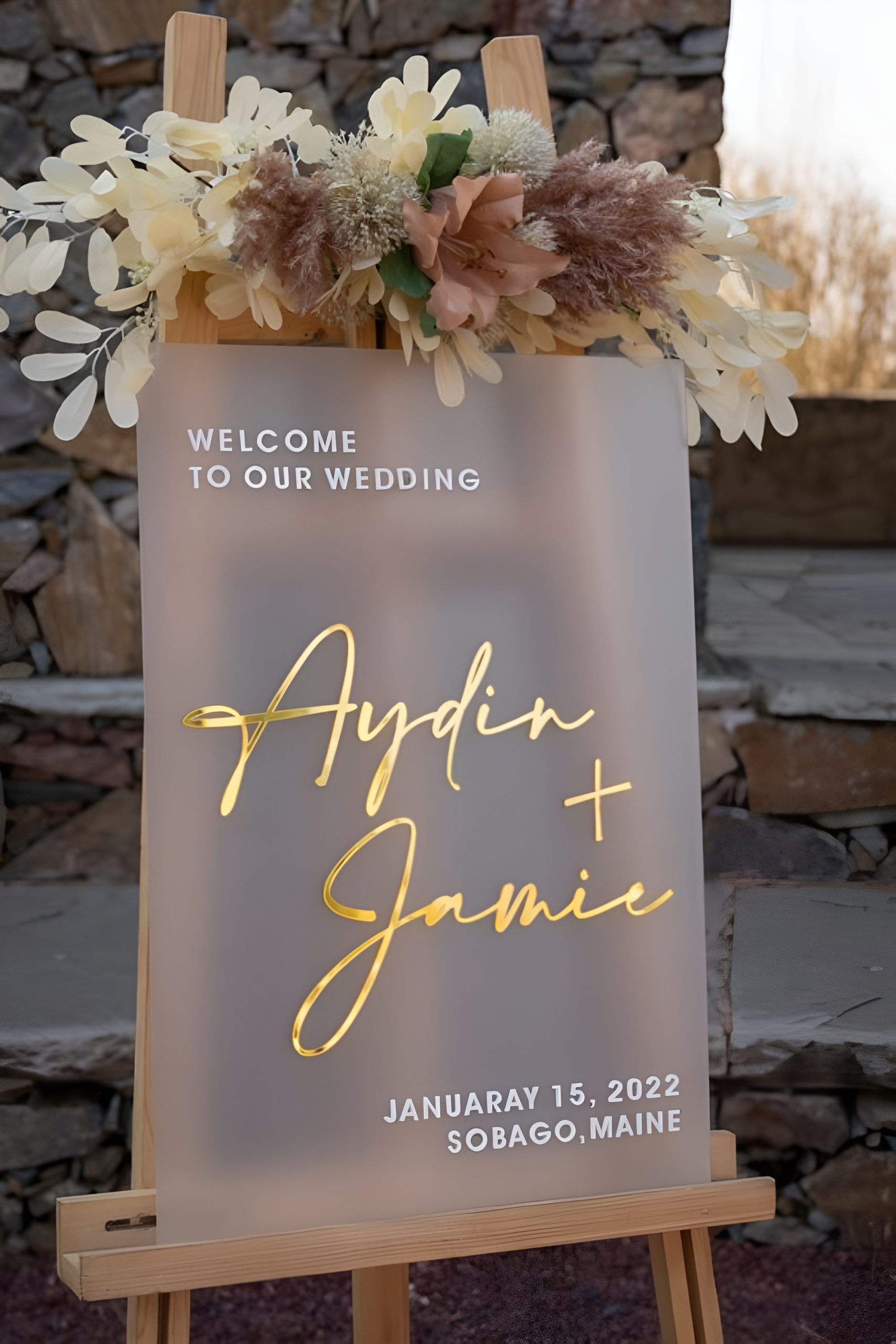 Wedding Welcome Sign Ideas