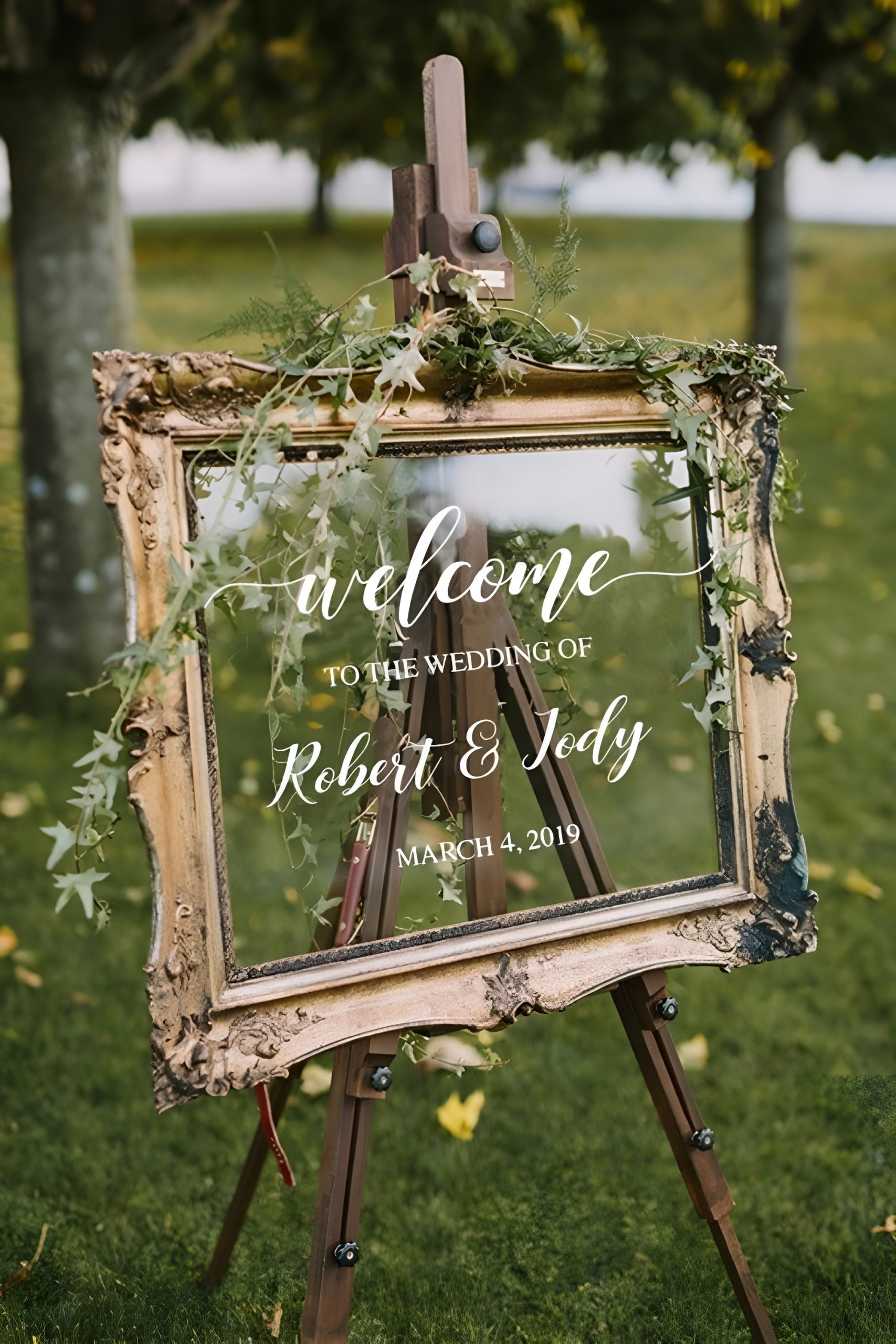 Wedding Welcome Sign Ideas