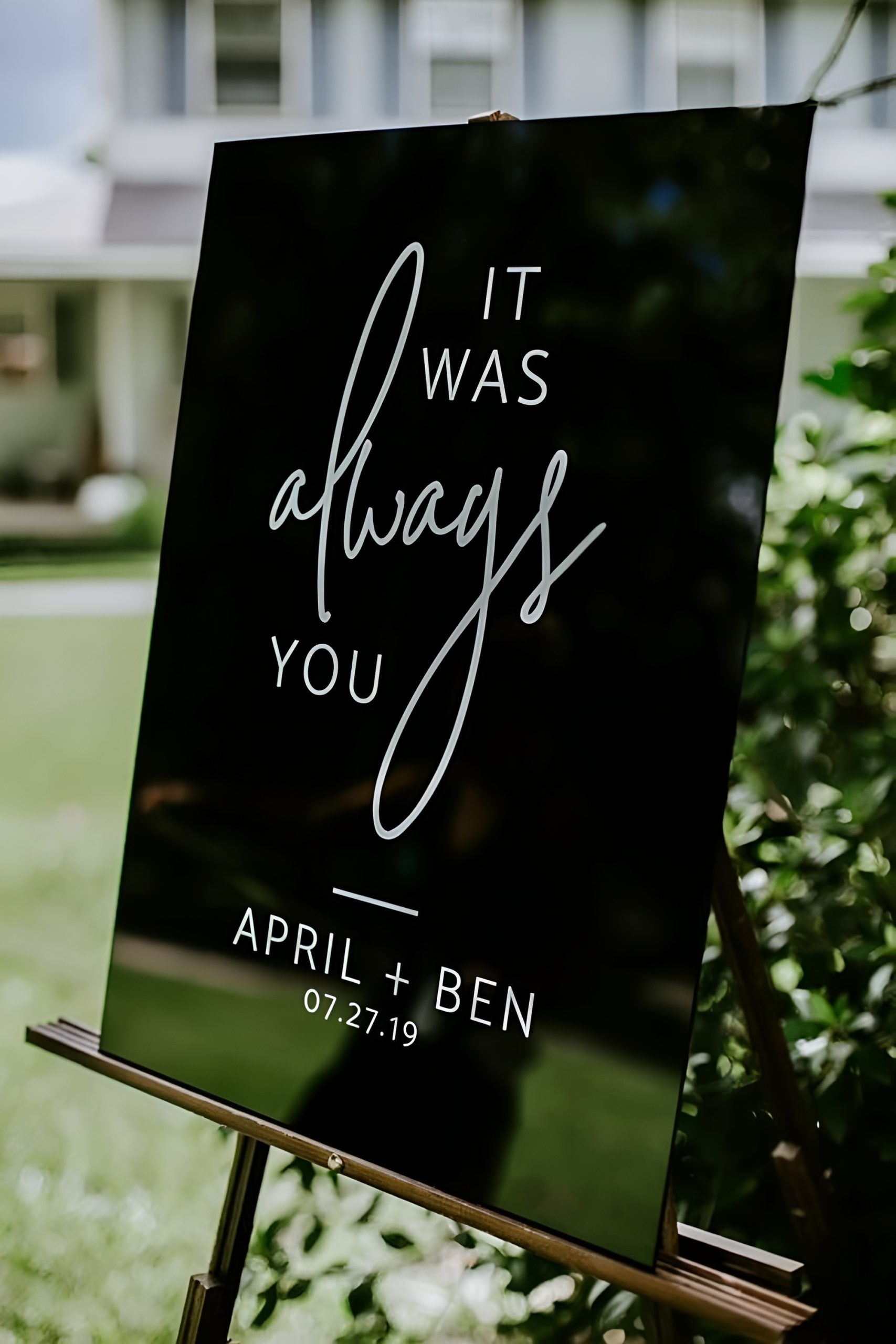 Wedding Welcome Sign Ideas