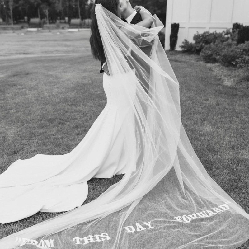 Personalised Wedding Veils You'll Love