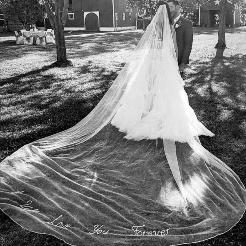 Personalised Wedding Veils You'll Love