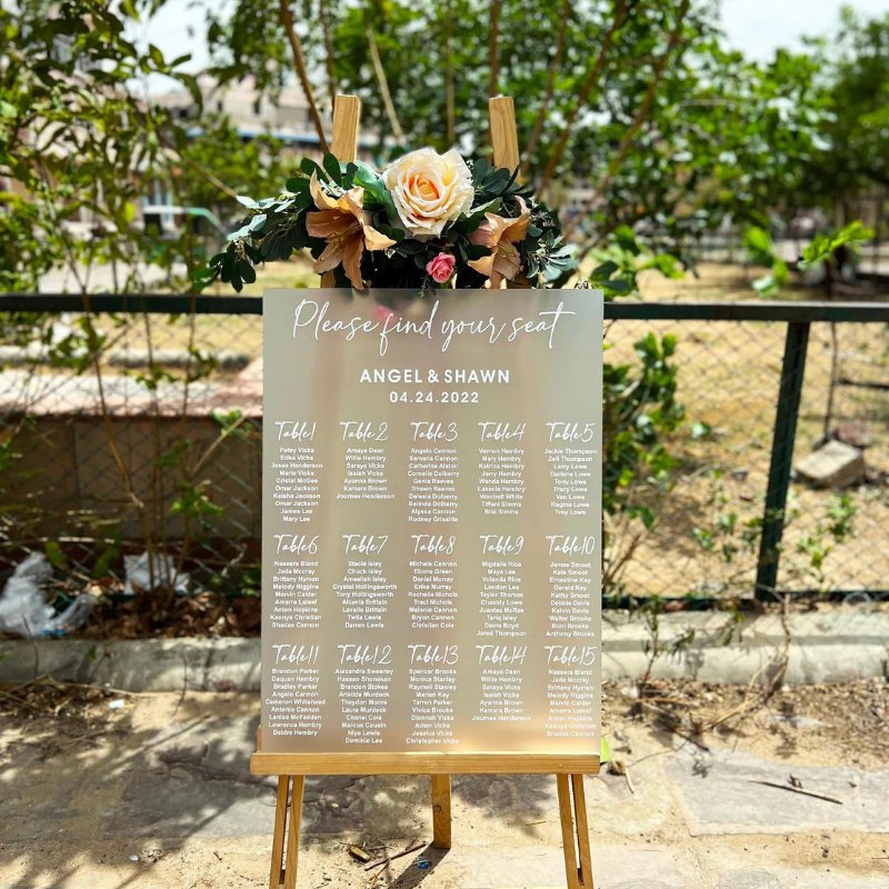 Do I Need A Wedding Seating Chart?