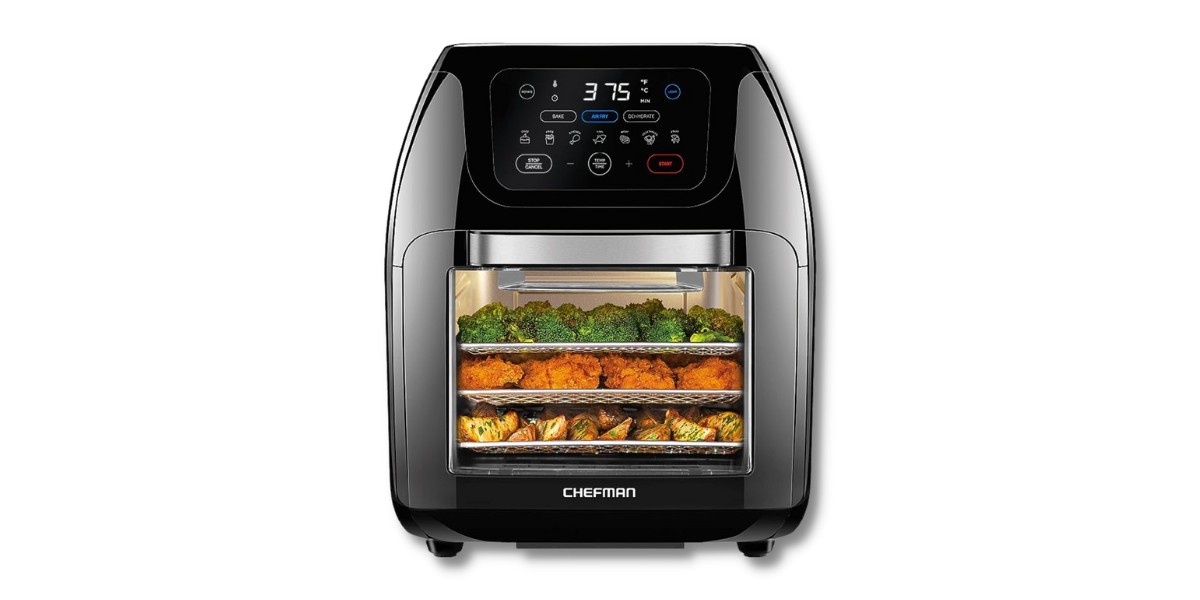 Chefman Multifunctional Digital Air Fryer+ Rotisserie, Dehydrator, Convection Oven