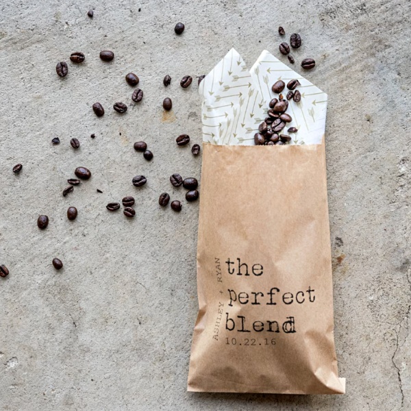 Coffee Tea Wedding Favor Ideas: Under $5