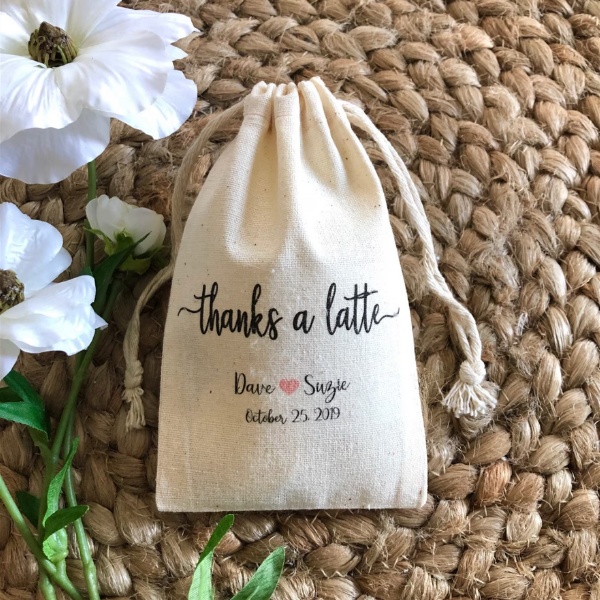 Coffee Tea Wedding Favor Ideas: Under $5