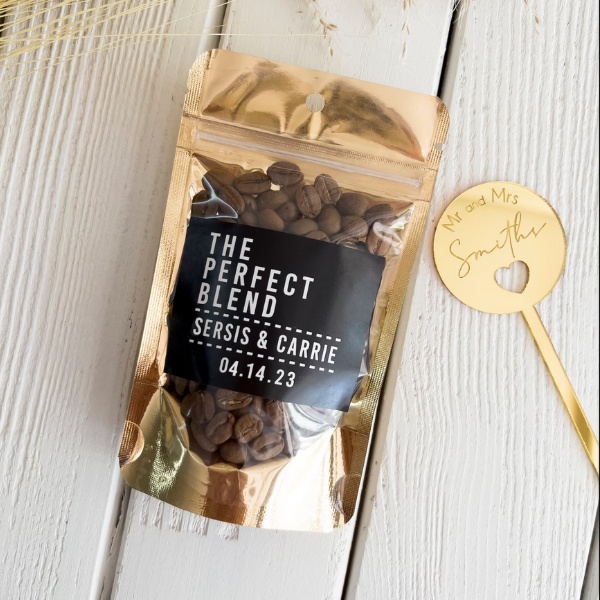 Coffee Tea Wedding Favor Ideas: Under $5