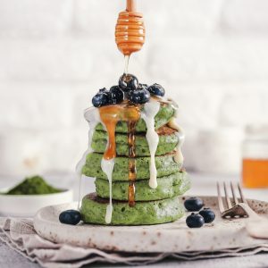 Matcha Pancake Recipe : Protein Packed Soft Morning Glow