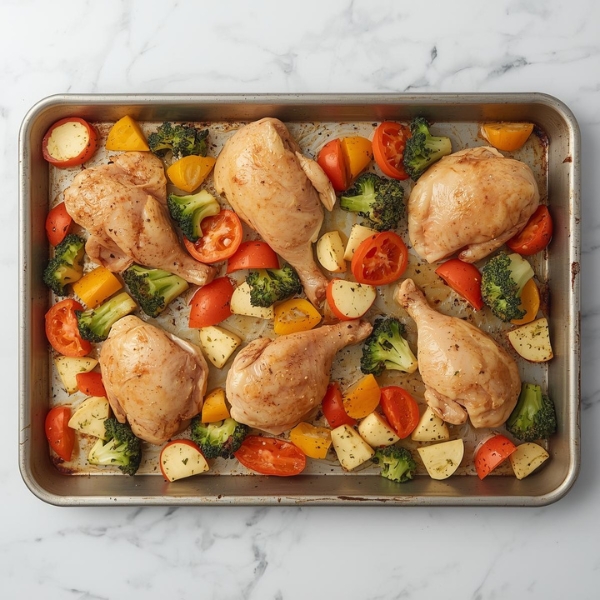 One-Pan Lemon Herb Chicken and Veggies