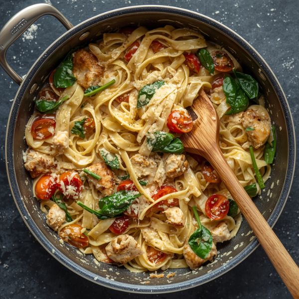 Creamy Tuscan Chicken Pasta