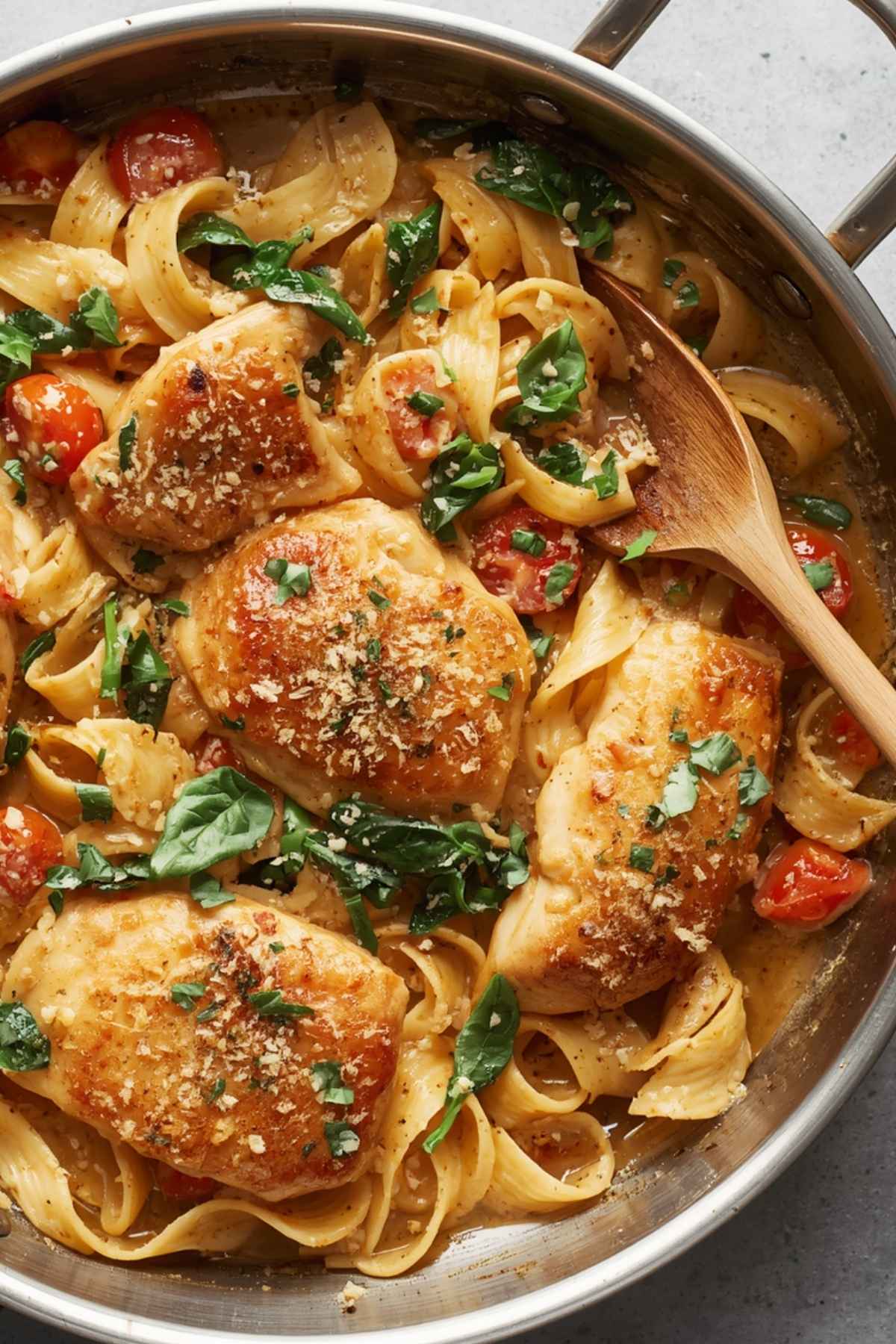 Creamy Tuscan Chicken Pasta