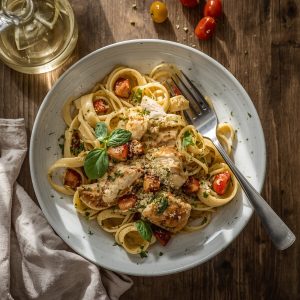 Creamy Tuscan Chicken Pasta