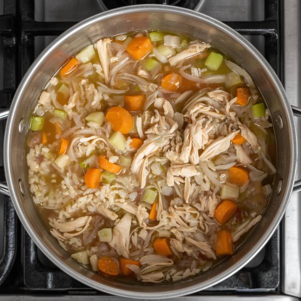 Creamy Chicken and Wild Rice Soup