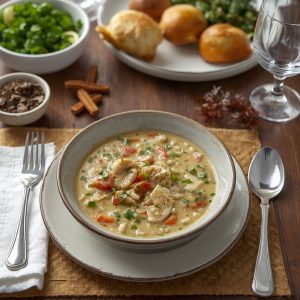 Creamy Chicken and Wild Rice Soup