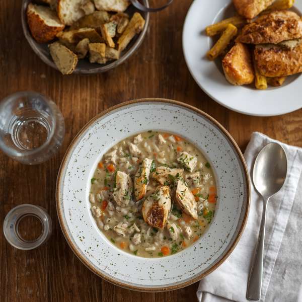 Creamy Chicken and Wild Rice Soup